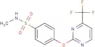 N-Methyl-4-{[4-(trifluoromethyl)pyrimidin-2-yl]oxy}benzenesulphonamide