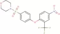 4-({4-[4-Nitro-2-(trifluoromethyl)phenoxy]phenyl}sulfonyl)morpholine