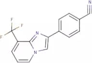 4-[8-(Trifluoromethyl)imidazo[1,2-a]pyridin-2-yl]benzonitrile