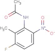 N-(3-Fluoro-2-methyl-6-nitrophenyl)acetamide