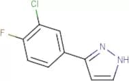 3-(3-Chloro-4-fluorophenyl)-1H-pyrazole