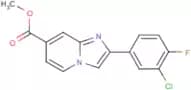 Methyl 2-(3-chloro-4-fluorophenyl)imidazo[1,2-a]pyridine-7-carboxylate