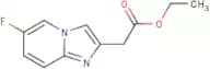Ethyl (6-fluoroimidazo[1,2-a]pyridin-2-yl)acetate