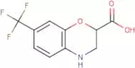 7-(Trifluoromethyl)-3,4-dihydro-2H-1,4-benzoxazine-2-carboxylic acid