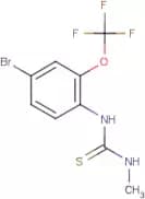 N-[4-Bromo-2-(trifluoromethoxy)phenyl]-N'-methylthiourea