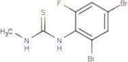 N-(2,4-Dibromo-6-fluorophenyl)-N'-methylthiourea