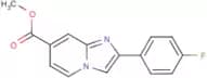 Methyl 2-(4-fluorophenyl)imidazo[1,2-a]pyridine-7-carboxylate