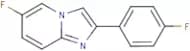 6-Fluoro-2-(4-fluorophenyl)imidazo[1,2-a]pyridine