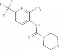 N-[2-Methyl-6-(trifluoromethyl)pyridin-3-yl]morpholine-4-carboxamide