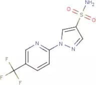 1-[5-(Trifluoromethyl)pyridin-2-yl]-1H-pyrazole-4-sulfonamide