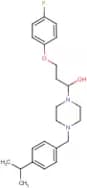 1-[4-(4-Isopropylbenzyl)piperazin-1-yl]-3-(4-fluorophenoxy)propan-1-ol