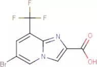 6-Bromo-8-(trifluoromethyl)imidazo[1,2-a]pyridine-2-carboxylic acid