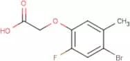 (4-Bromo-2-fluoro-5-methylphenoxy)acetic acid