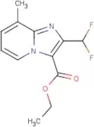 Ethyl 8-methyl-2-(difluoromethyl)imidazo[1,2-a]pyridine-3-carboxylate
