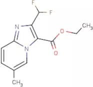 Ethyl 2-(difluoromethyl)-6-methylimidazo[1,2-a]pyridine-3-carboxylate