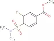 Methyl 4-(dimethylsulfamoyl)-3-fluorobenzoate