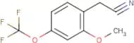 2-Methoxy-4-(trifluoromethoxy)phenylacetonitrile