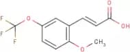 2-Methoxy-5-(trifluoromethoxy)cinnamic acid