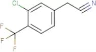 3-Chloro-4-(trifluoromethyl)phenylacetonitrile