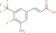 4-Fluoro-3-methyl-5-(trifluoromethyl)cinnamic acid