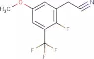 2-Fluoro-5-methoxy-3-(trifluoromethyl)phenylacetonitrile