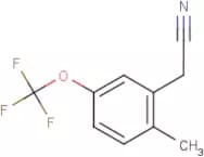 2-Methyl-5-(trifluoromethoxy)phenylacetonitrile