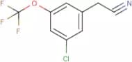 3-Chloro-5-(trifluoromethoxy)phenylacetonitrile