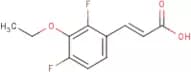 3-Ethoxy-2,4-difluorocinnamic acid