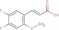 4,5-Difluoro-2-methoxycinnamic acid