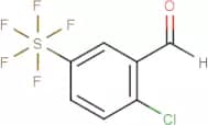 2-Chloro-5-(pentafluorosulfur)benzaldehyde