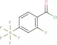 2-Fluoro-4-(pentafluorosulfur)benzoyl chloride