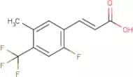 2-Fluoro-5-methyl-4-(trifluoromethyl)cinnamic acid
