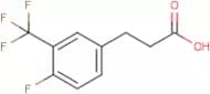 3-[4-Fluoro-3-(trifluoromethyl)phenyl]propionic acid