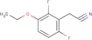 3-Ethoxy-2,6-difluorophenylacetonitrile