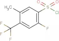 2-Fluoro-5-methyl-4-(trifluoromethyl)benzenesulfonyl chloride