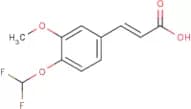4-(Difluoromethoxy)-3-methoxycinnamic acid