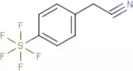 4-(Pentafluorosulfur)phenylacetonitrile