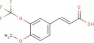 4-Methoxy-3-(trifluoromethoxy)cinnamic acid