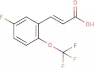 5-Fluoro-2-(trifluoromethoxy)cinnamic acid
