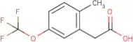 2-Methyl-5-(trifluoromethoxy)phenylacetic acid