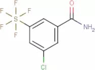 3-Chloro-5-(pentafluorosulfur)benzamide