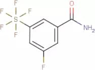 3-Fluoro-5-(pentafluorosulfur)benzamide