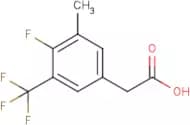 4-Fluoro-3-methyl-5-(trifluoromethyl)phenylacetic acid