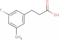3-(3-Fluoro-5-methylphenyl)propionic acid