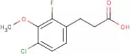 3-(4-Chloro-2-fluoro-3-methoxyphenyl)propionic acid