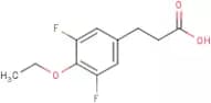 3-(4-Ethoxy-3,5-difluorophenyl)propionic acid