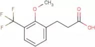 3-[2-Methoxy-3-(trifluoromethyl)phenyl]propionic acid