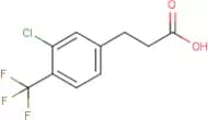 3-[3-Chloro-4-(trifluoromethyl)phenyl]propionic acid