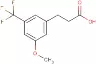 3-[3-Methoxy-5-(trifluoromethyl)phenyl]propionic acid