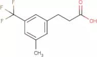 3-[3-Methyl-5-(trifluoromethyl)phenyl]propionic acid